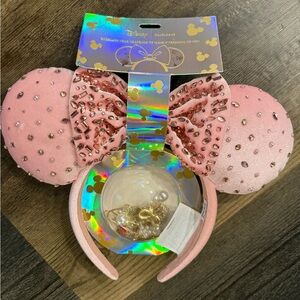 Exclusive Disney Store BaubleBar Minnie Charm Ears - Brand New